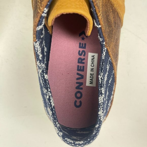 Converse Jack Purcell Vantage Crush Ox Brown Navy Sneakers172932C main image 6